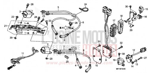 IGNITION COIL/ECU VT1300CXA de 2010